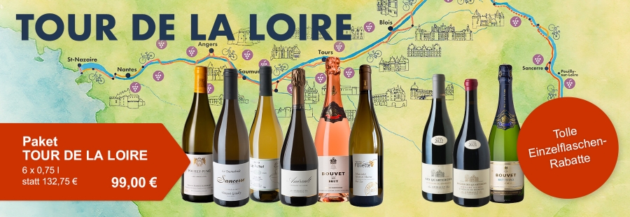 Kommen Sie mit auf unsere Genussreise entlang der Loire und lernen Sie die Weinspezialitäten von Frankreichs längstem Fluss kennen