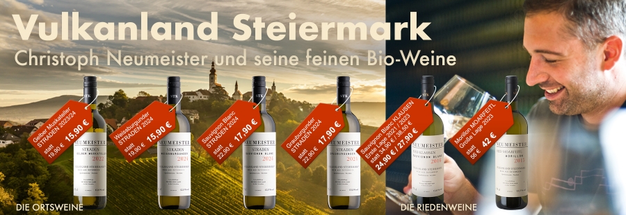 Weißweine mit Eleganz und Substanz vom Falstaff-Winzer des Jahres 2019